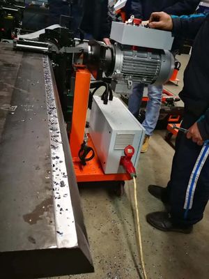 Self Working Plate Metal Milling Machine 80mm Portable Automatic 60degree
