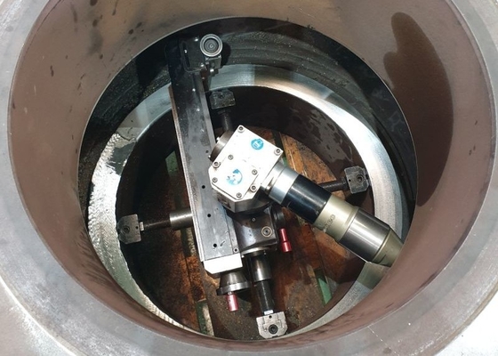 Innerhalb der angebrachten pneumatischen Flansch-Wasserlinie Verarbeitung der Flansch-Einfassungs-Maschinen-610mm RTJ